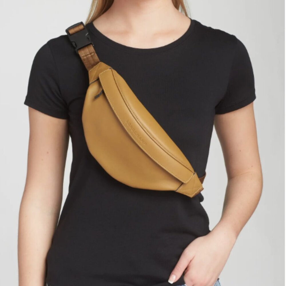 Longchamp 3D Leather Belt Bag - NEW